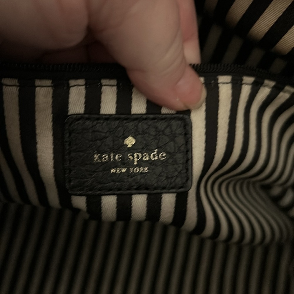 Kate Spade Black and White Textured Bag - Picture 9 of 12